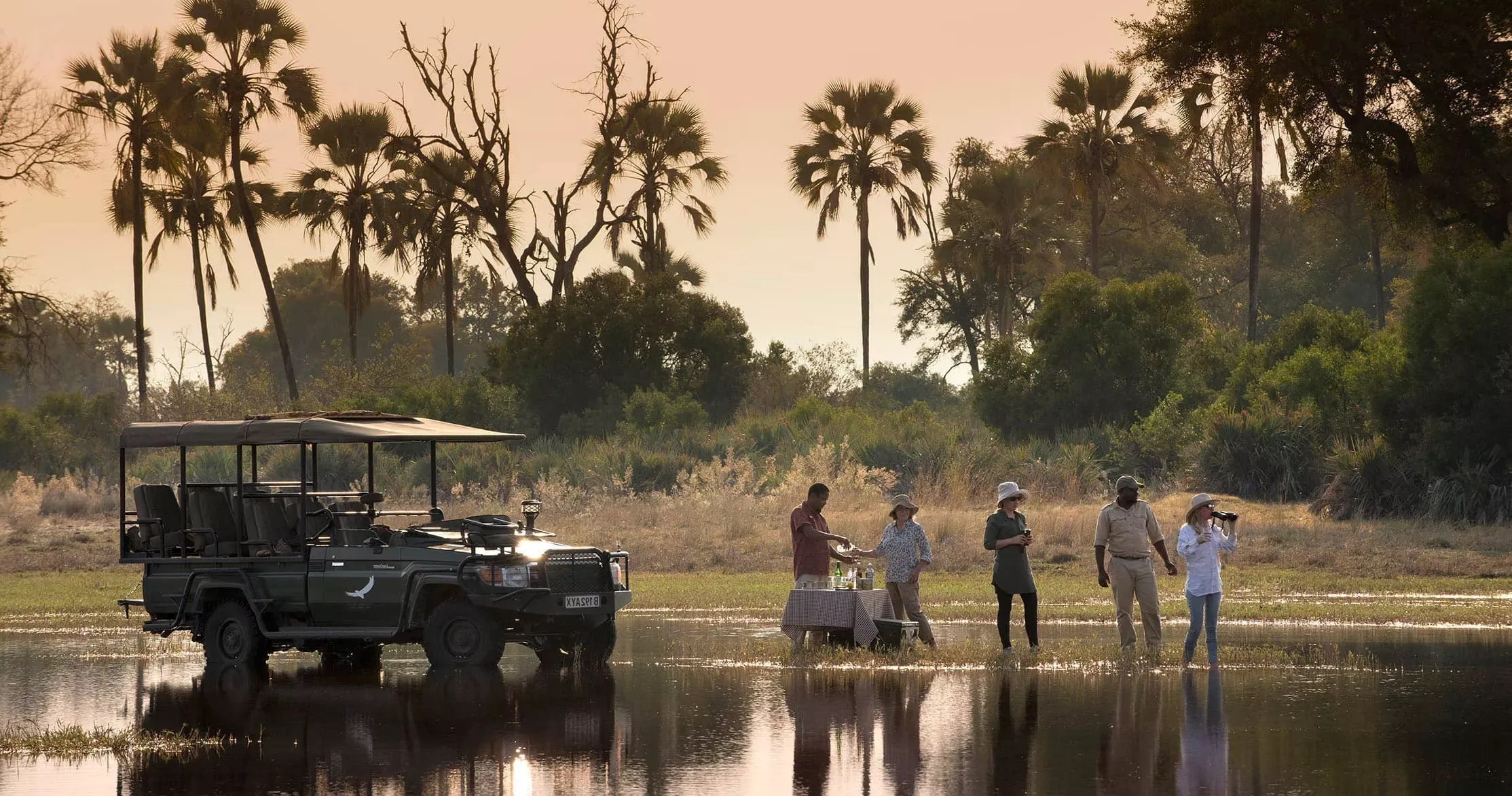Botswana com Delta do Okavango e Reserva Moremi