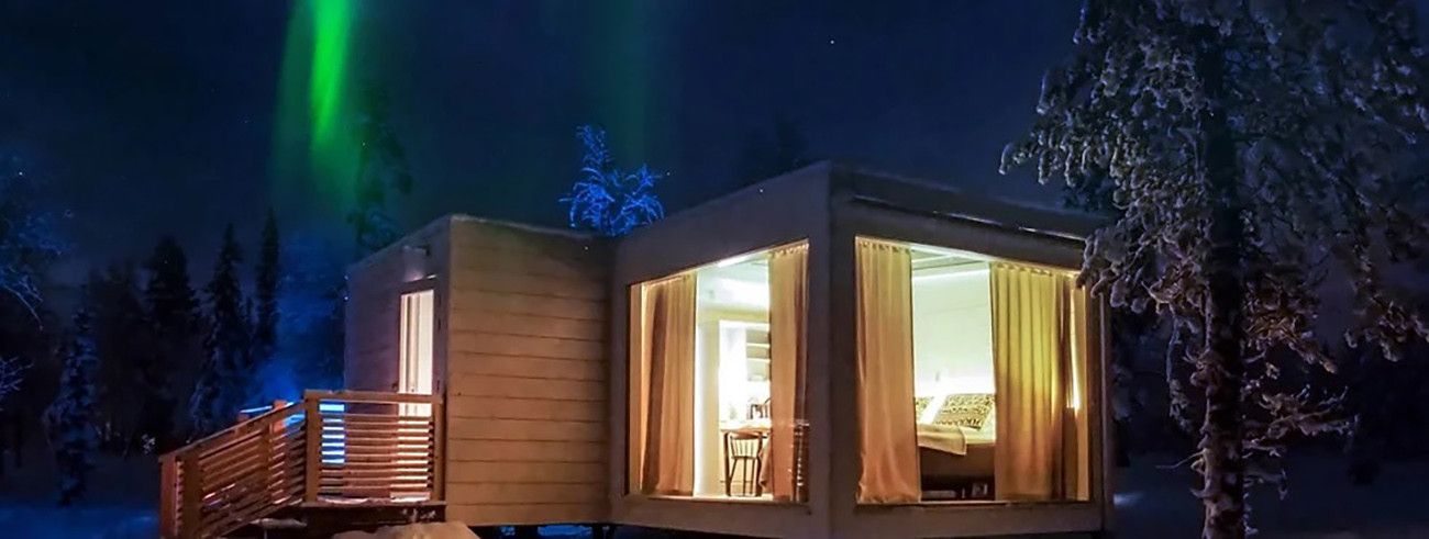 Aurora Boreal e Sabores Árticos Levi Luxury